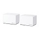 Mercusys Halo H80X(2-pack) Bandă dublă (2.4 GHz/ 5 GHz) Wi-Fi 6 (802.11ax) Alb 3 Intern