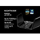 NETGEAR Nighthawk RAXE500 router wireless Gigabit Ethernet Tri-band (2.4 GHz / 5 GHz / 6 GHz) Negru