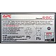 APC RBC12 baterii UPS Acid sulfuric şi plăci de plumb (VRLA)