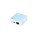 TP-Link 300Mbps Wireless N Nano Router router wireless Fast Ethernet Bandă unică (2.4 GHz) 4G Albastru, Alb