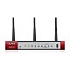 Zyxel USG20W-VPN-EU0101F router wireless Gigabit Ethernet Bandă dublă (2.4 GHz/ 5 GHz) 4G Gri, Roşu