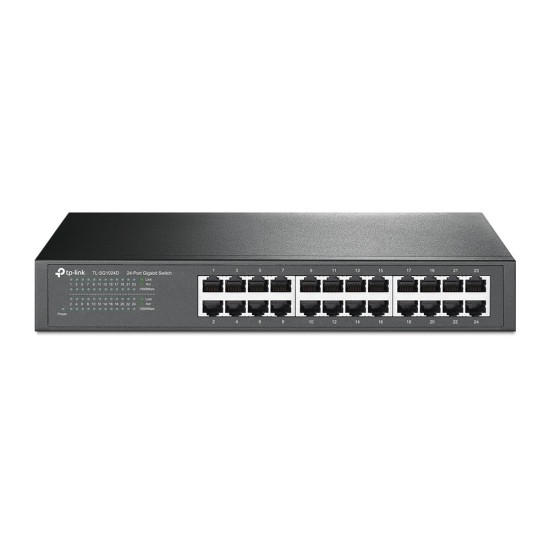 TL-SG1024D | TP-LINK | Switch 24 porturi RJ45 Gigabit, Unmanaged, 1U - TP-Link TL-SG1024D Switch 24 porturi RJ45 Gigabit, Unmanaged, 1U - TP-Link TL-SG1024D
