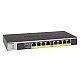 GS108LP-100EUS | Netgear | NETGEAR GS108LP Fara management Gigabit Ethernet (10/100/1000) Power over Ethernet (PoE) Suport 1U Negru, Gri NETGEAR GS108LP Fara management Gigabit Ethernet (10/100/1000) Power over Ethernet (PoE) Suport 1U Negru, Gri