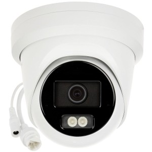 Camera IP Smart Hybrid Light, 4MP, Turret, lentila 2.8mm, microfon, PoE, Hikvision - DS-2CD2343G2-LI2U(2.8mm)