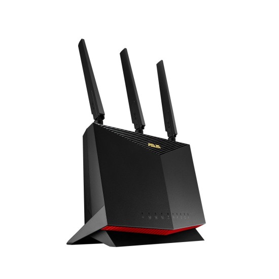 ASUS 4G-AC86U router wireless Gigabit Ethernet Bandă dublă (2.4 GHz/ 5 GHz) Negru