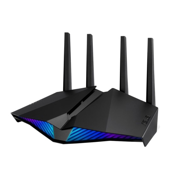 90IG05G0-MO3R10 | ASUS | ASUS RT-AX82U router wireless Gigabit Ethernet Bandă dublă (2.4 GHz/ 5 GHz) 4G Negru ASUS RT-AX82U router wireless Gigabit Ethernet Bandă dublă (2.4 GHz/ 5 GHz) 4G Negru