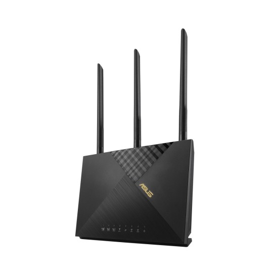 90IG06G0-MO3110 | ASUS | ASUS 4G-AX56 router wireless Gigabit Ethernet Bandă dublă (2.4 GHz/ 5 GHz) Negru ASUS 4G-AX56 router wireless Gigabit Ethernet Bandă dublă (2.4 GHz/ 5 GHz) Negru