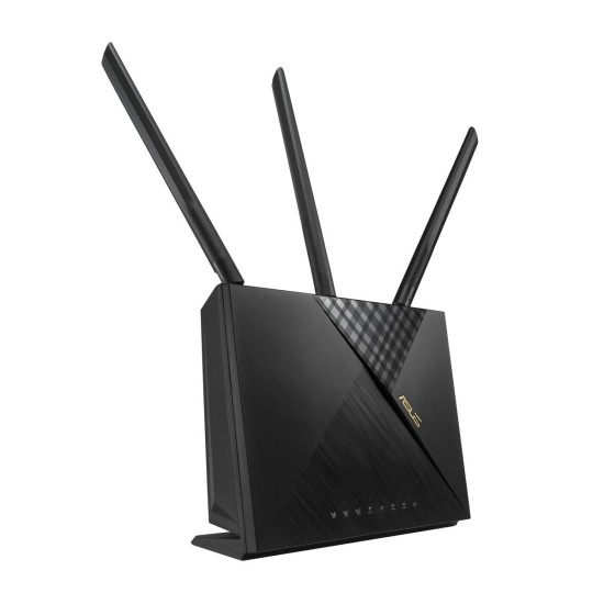 90IG06G0-MO3110 | ASUS | ASUS 4G-AX56 router wireless Gigabit Ethernet Bandă dublă (2.4 GHz/ 5 GHz) Negru ASUS 4G-AX56 router wireless Gigabit Ethernet Bandă dublă (2.4 GHz/ 5 GHz) Negru