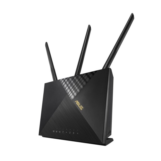 90IG06G0-MO3110 | ASUS | ASUS 4G-AX56 router wireless Gigabit Ethernet Bandă dublă (2.4 GHz/ 5 GHz) Negru ASUS 4G-AX56 router wireless Gigabit Ethernet Bandă dublă (2.4 GHz/ 5 GHz) Negru