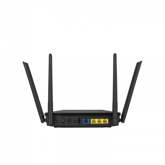 RT-AX53U | ASUS | ASUS RT-AX53U router wireless Gigabit Ethernet Bandă dublă (2.4 GHz/ 5 GHz) 4G Negru ASUS RT-AX53U router wireless Gigabit Ethernet Bandă dublă (2.4 GHz/ 5 GHz) 4G Negru