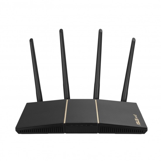 ASUS RT-AX57 router wireless Gigabit Ethernet Bandă dublă (2.4 GHz/ 5 GHz) Negru