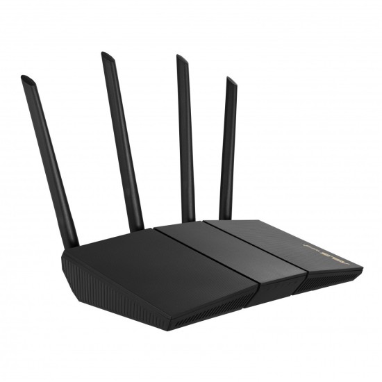 ASUS RT-AX57 router wireless Gigabit Ethernet Bandă dublă (2.4 GHz/ 5 GHz) Negru