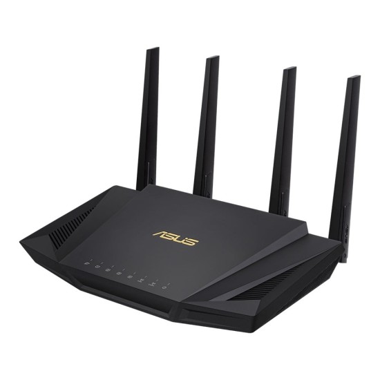 RT-AX58U | ASUS | ASUS RT-AX58U router wireless Gigabit Ethernet Bandă dublă (2.4 GHz/ 5 GHz) 4G Negru ASUS RT-AX58U router wireless Gigabit Ethernet Bandă dublă (2.4 GHz/ 5 GHz) 4G Negru
