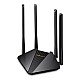 Mercusys MR30G router wireless Gigabit Ethernet Bandă dublă (2.4 GHz/ 5 GHz) Negru