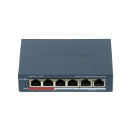 Switch PoE Hikvision Smart Managed, 4 porturi PoE, Fast Ethernet, DS-3E1106P-EI/M Switch PoE Hikvision Smart Managed, 4 porturi PoE, Fast Ethernet, DS-3E1106P-EI/M
