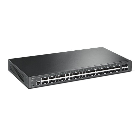 TL-SG3452X | TP-LINK | Switch 48 porturi RJ45 Gigabit, 4 x SFP+ 10G, L2 Management, 1U - TP-Link TL-SG3452X Switch 48 porturi RJ45 Gigabit, 4 x SFP+ 10G, L2 Management, 1U - TP-Link TL-SG3452X
