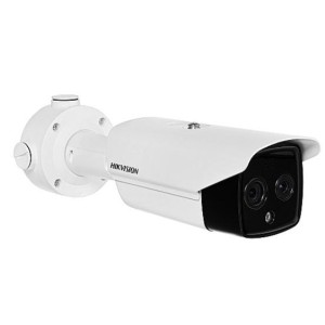 Camera IP termica si optica, 4MP optic, 256x192 termic, Bullet, IR 30m, alarma, Hikvision - DS-2TD2628-10/QA