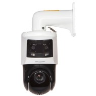 TandemVu, DarkFighter, ColorVu - Camera IP, 6MP, lentila 2.8mm si 4.8~120mm, 25X, WL 30m, IR 100m, Alarma, PoE+ - HIKVISION DS-2SE4C225MWG-E/26(F0)