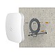 cAP ac, 2 x Gigabit (1 x PoE-out), 802.11b/g/n 2.4GHz, 802.11an/ac 5GHz, injector PoE - MikroTik RBcAPGi-5acD2nD