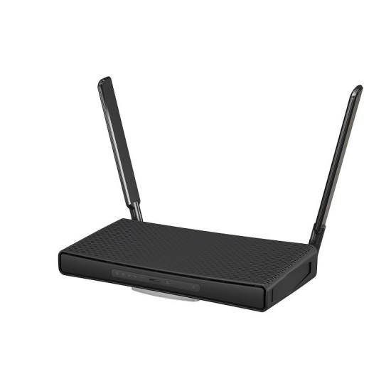 hAP ac³, 5 x Gigabit, 1 x PoE, 802.11b/g/n 2.4Ghz, 802.11ac 5Ghz, antene externe 3dBi 2.4GHz, 5.5dBi 5GHz - MikroTik RBD53iG-5HacD2HnD