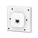 Access Point Wi-Fi 6, AX3000 Dual-Band, 3/5 dBi, 2 x RJ45 Gigabit, PoE - TP-Link Omada EAP650-wall