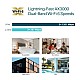 Access Point Wi-Fi 6, AX3000 Dual-Band, 3/5 dBi, 2 x RJ45 Gigabit, PoE - TP-Link Omada EAP650-wall