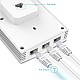 Access Point Wi-Fi 6, AX3000 Dual-Band, 3/5 dBi, 4 x RJ45 Gigabit, PoE - TP-Link Omada EAP655-wall