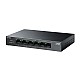 Switch LiteWave, 4 x RJ45 10/100 Mbps PoE, 2 x RJ45 10/100 Mbps, Buget PoE 41W, Unmanaged - TP-Link LS106LP