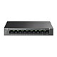 Switch LiteWave, 8 x RJ45 10/100 Mbps PoE, 1 x RJ45 10/100 Mbps, Buget PoE 63W, Unmanaged - TP-Link LS109P