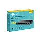 Switch LiteWave, 8 x RJ45 1G PoE, 1 x SFP 1G, 1 x RJ45 1G, Buget PoE 61W, Unmanaged - TP-Link LS1210GP