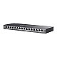 Switch 8 porturi RJ45 Gigabit PoE, 8 x RJ45 Gigabit, Buget PoE 120W, Management - TP-Link Omada SG2016P