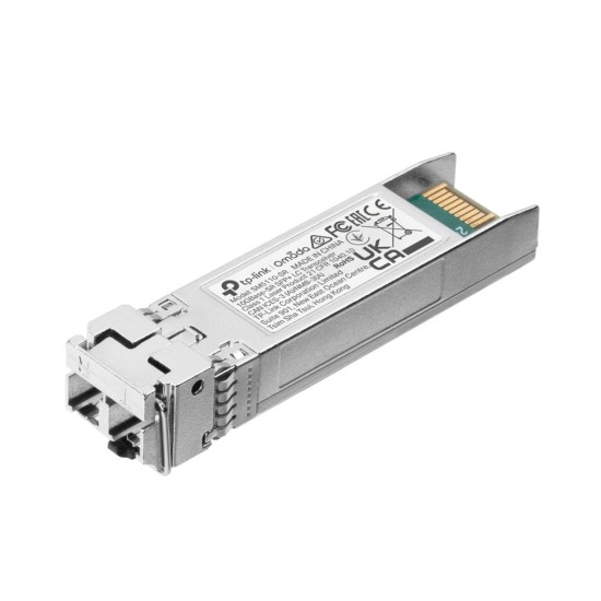 SM5110-SR | TP-LINK | Modul SFP+, 10G, MM, 33m/300m, 850nm, Duplex LC/UPC - TP-Link Omada SM5110-SR Modul SFP+, 10G, MM, 33m/300m, 850nm, Duplex LC/UPC - TP-Link Omada SM5110-SR