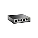 Switch 4 porturi RJ45 10/100 Mbps PoE, 1 port RJ45 10/100 Mbps, Buget PoE 67W, Unmanaged - TP-Link TL-SF1005P – TP-LINK TL-SF1005P