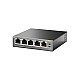 Switch 4 porturi RJ45 10/100 Mbps PoE, 1 port RJ45 10/100 Mbps, Buget PoE 67W, Unmanaged - TP-Link TL-SF1005P – TP-LINK TL-SF1005P