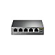 Switch 4 porturi RJ45 10/100 Mbps PoE, 1 port RJ45 10/100 Mbps, Buget PoE 67W, Unmanaged - TP-Link TL-SF1005P – TP-LINK TL-SF1005P