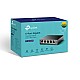 Switch 4 porturi PoE Gigabit, 1 port RJ45 Gigabit, Unmanaged - TP-Link TL-SG1005P