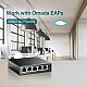 Switch 4 porturi PoE Gigabit, 1 port RJ45 Gigabit, Unmanaged - TP-Link TL-SG1005P