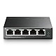 Switch 4 porturi PoE Gigabit, 1 port RJ45 Gigabit, Unmanaged - TP-Link TL-SG1005P