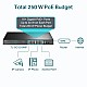 Switch 16 porturi PoE+ Gigabit, 2 porturi RJ45 Gigabit, 2 x Combo SFP Gigabit, Unmanaged - TP-Link TL-SG1218MP