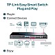 TL-SG1428PE | TP-LINK | Switch 24 porturi PoE+ Gigabit, 2 porturi RJ45 Gigabit, 2 x SFP Gigabit, Managed - TP-Link TL-SG1428PE Switch 24 porturi PoE+ Gigabit, 2 porturi RJ45 Gigabit, 2 x SFP Gigabit, Managed - TP-Link TL-SG1428PE