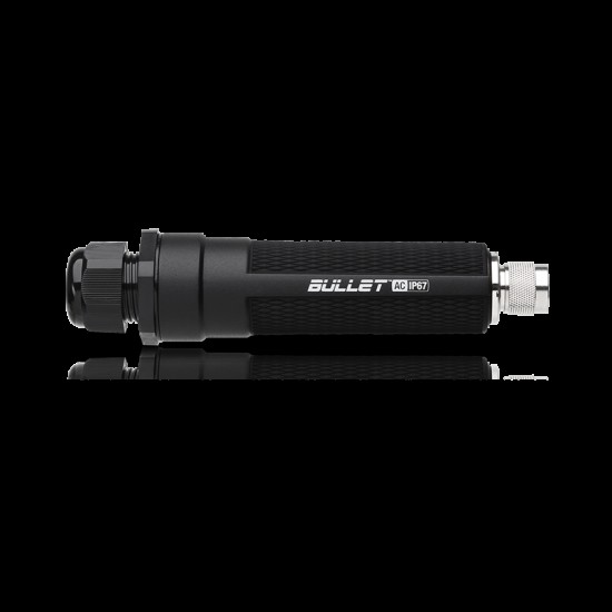 Ubiquiti Networks BULLETAC-IP67 puncte de acces WLAN Negru Power over Ethernet (PoE) Suport