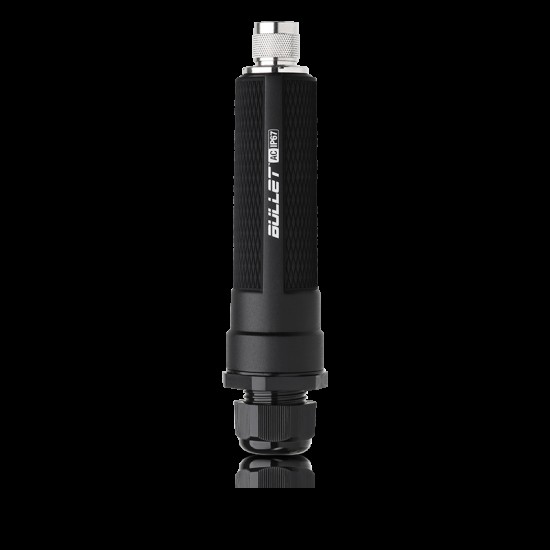 Ubiquiti Networks BULLETAC-IP67 puncte de acces WLAN Negru Power over Ethernet (PoE) Suport