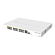 Management Switch 24 x Gigabit PoE+ Out 450W, 4 x SFP+ 10Gbps - Mikrotik CRS328-24P-4S+RM