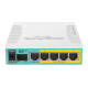 Router hEX PoE, 5 x Gigabit 4 PoE, 1 x SFP, RouterOS L4 - Mikrotik RB960PGS