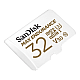 Card MicroSD 32GB, seria MAX Endurance - SanDisk SDSQQVR-032G-GN6IA