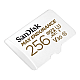 Card MicroSD 256GB, seria MAX Endurance - SanDisk SDSQQVR-256G-GN6IA