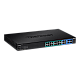 Switch Web Smart, 16 x Gigabit PoE+, 4 x Gigabit/SFP, putere 370W - TRENDnet TPE-1620WSF