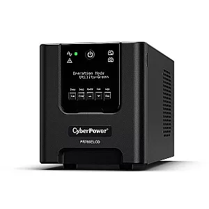Titlu SEO: CyberPower PR750ELCD UPS Tower 750VA 675W cu sinus pur si functie AVR profesionala