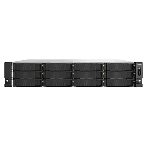 QNAP TS-H1277AXU-RP-R5-16G 12-Bay NAS Rackmount 2U 10GbE/2.5GbE 16GB RAM