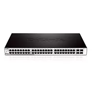 D-Link DGS-1210-52MP/E switch Smart Gigabit 52 porturi PoE+ cu management avansat pentru retele profesionale